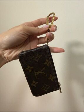 Authentic Louis Vuitton Monogram Key Cles